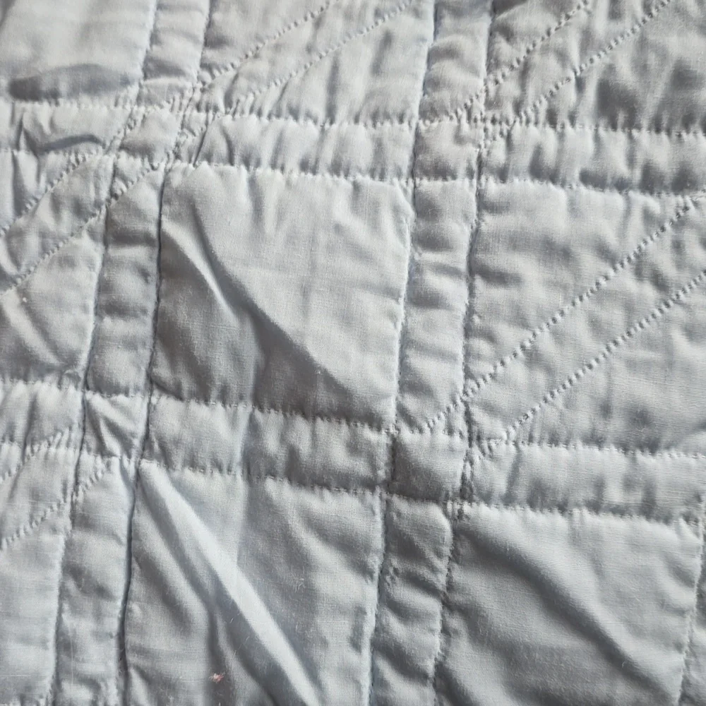 Handmade by my Mamaw Patchwork Quilt with Multicolor Design.93x72